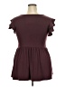Torrid Burgundy Short Sleeve Top Size 2X Plus (2) - photo 2