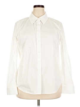 Lafayette 148 New York Long Sleeve Button-Down Shirt (view 1)