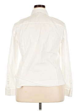 Lafayette 148 New York Long Sleeve Button-Down Shirt (view 2)