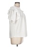 INC International Concepts Ivory Short Sleeve Blouse Size L - photo 4