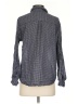 Joie 100% Cotton Houndstooth Gray Long Sleeve Blouse Size S - photo 2