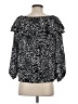 MICHAEL Michael Kors Animal Print Black 3/4 Sleeve Blouse Size S - photo 2