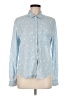 Rails 100% Lyocell Stars Blue Long Sleeve Button-Down Shirt Size M - photo 1
