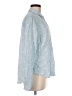 Rails 100% Lyocell Stars Blue Long Sleeve Button-Down Shirt Size M - photo 4