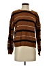 Unbranded 100% Acrylic Stripes Brown Pullover Sweater Size S - photo 1