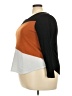 Shein Curve Color Block Orange Pullover Sweater Size 4X - photo 5