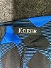 K-DEER Argyle Blue Leggings Size S - photo 7