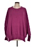 Entro Solid Purple Pullover Sweater Size L - photo 1