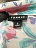 Torrid Floral Blue Sleeveless Blouse Size 1X Plus (1) - photo 7
