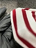 Green Envelope Stripes Red Short Sleeve T-Shirt Size M - photo 8