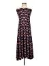 Lularoe Print Blue Casual Dress Size XS - photo 1