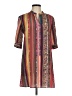 Tucker 100% Silk Orange Red Kimono Size M - photo 1