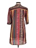 Tucker 100% Silk Orange Red Kimono Size M - photo 2