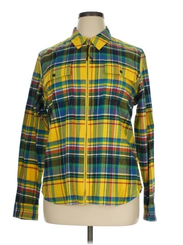 Chaps Long Sleeve Blouse (view 1)