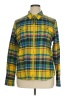 Chaps 100% Cotton Yellow Long Sleeve Blouse Size XL - photo 1