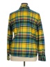 Chaps 100% Cotton Yellow Long Sleeve Blouse Size XL - photo 2