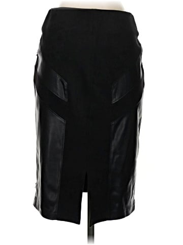 Marc New York Andrew Marc Faux Leather Skirt (view 2)