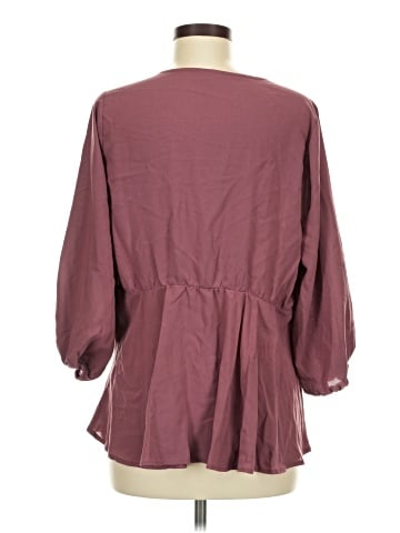 Torrid 3/4 Sleeve Blouse (view 2)