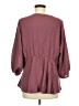Torrid Burgundy 3/4 Sleeve Blouse Size Med Plus (00) - photo 2