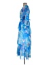 Unbranded Blue Cocktail Dress Size XS (estimated) - photo 5