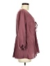 Torrid Burgundy 3/4 Sleeve Blouse Size Med Plus (00) - photo 4