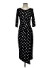Connected Apparel Polka Dots Black Cocktail Dress Size 4 - photo 1