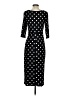 Connected Apparel Polka Dots Black Cocktail Dress Size 4 - photo 2