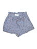Hollister 100% Viscose Hearts Blue Shorts Size S - photo 1