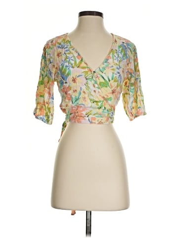 Billabong 3/4 Sleeve Blouse (view 1)