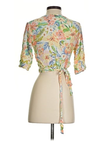 Billabong 3/4 Sleeve Blouse (view 2)