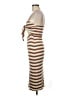 Volcom Stripes Brown Casual Dress Size 8 - photo 5