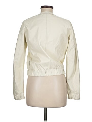 Ecru Leather Jacket (view 2)