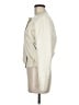 Ecru 100% Leather Ivory Leather Jacket Size M - photo 5