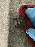 Say What? Color Block Burgundy Pullover Sweater Size S - photo 8