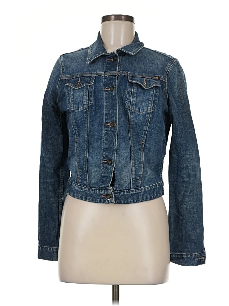 Pre-owned Lucky Brand Denim Jacket In Blue