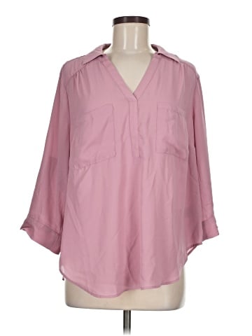 Torrid 3/4 Sleeve Blouse (view 1)