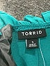 Torrid 100% Polyester Teal Sleeveless Blouse Size 1X Plus (1) - photo 7