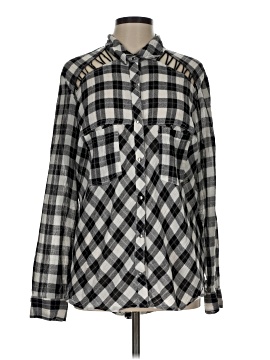 Free People Long Sleeve Button-Down Shirt (view 1)