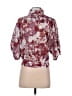Komodo Burgundy 3/4 Sleeve Blouse Size 3 - photo 2