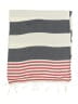 Unbranded Stripes Gray Scarf One size - photo 2