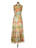 Tart 100% Polyester Tie-dye Orange Cocktail Dress Size M - photo 1