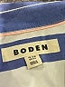 Boden 100% Cotton Stripes Blue Long Sleeve Blouse Size 6 - photo 7