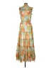 Tart 100% Polyester Tie-dye Orange Cocktail Dress Size M - photo 2