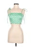 Zara Green Sleeveless Blouse Size S - photo 1