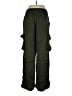 Aerie 100% Viscose Green Cargo Pants Size L - photo 2