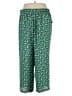 Max Studio 100% Polyester Print Green Casual Pants Size 1X - photo 2