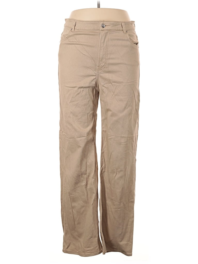 Pre-owned Divided By H&m Jeans In Tan