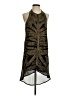 Marciano 100% Polyester Graphic Gold Cocktail Dress Size XS - photo 1