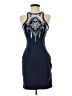 Express Graphic Blue Cocktail Dress Size XS - photo 1