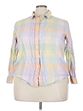 Lauren by Ralph Lauren Long Sleeve Button-Down Shirt (view 1)